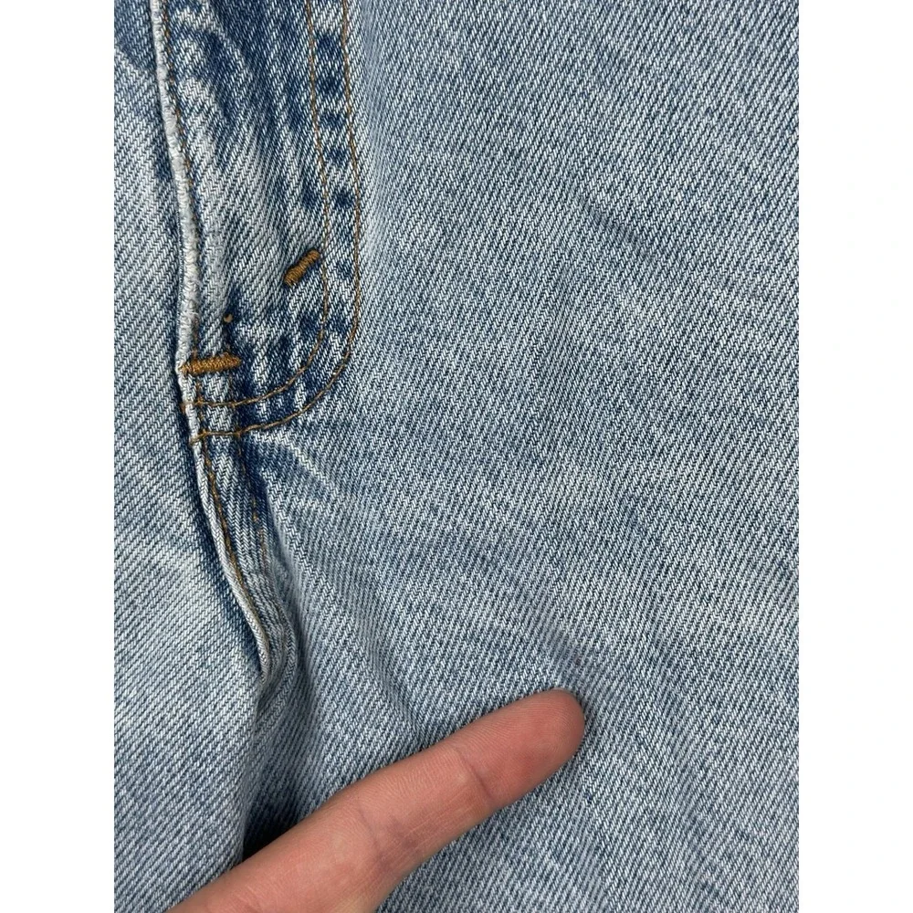 Levi's 550 Denim Shorts Mens 36 Light Blue Vintage Orange Tab Relaxed Fit 90s